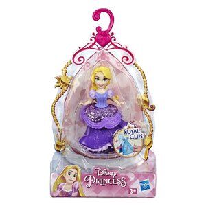 Disney Princess Rapunzel Doll w/Glittery Purple Royal Clips  New  Age 3+
